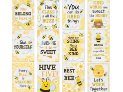Buzzing Bees Motivational Small Poster Pack