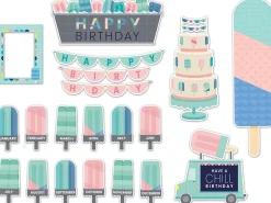 Calm & Cool Birthday Bulletin Board Set