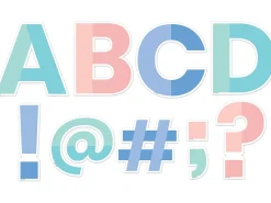 Calm & Cool 5" Punch-Out Letters