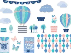 Calm & Cool Welcome Bulletin Board Set