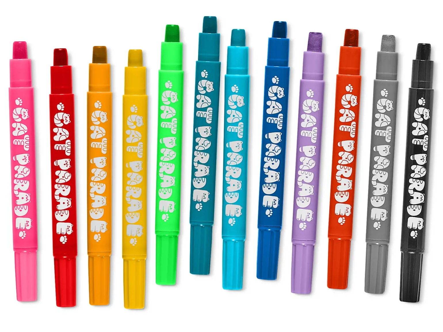 Cat Parade Watercolor Gel Crayons - Set of 12