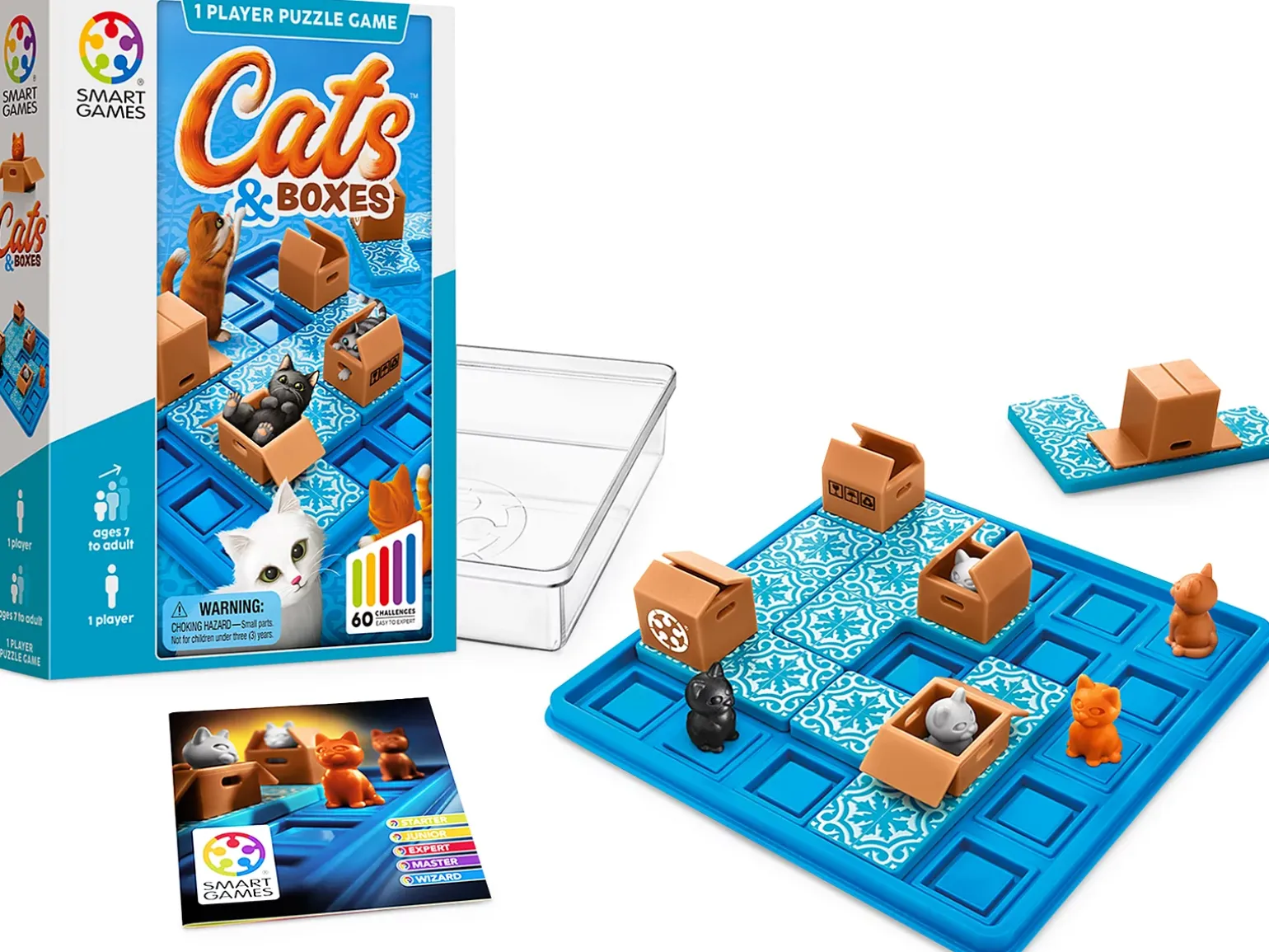 Cats & Boxes Puzzle Game
