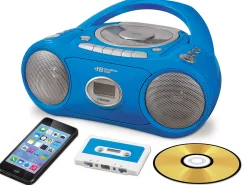 CD & Cassette Player with BLUETOOTH®