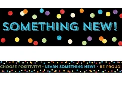 Celebrate Learning Think Positive Border