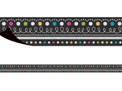 Chalkboard Brights Dot & Loop Magnetic Border