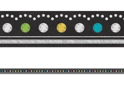 Chalkboard Brights Double-Sided Border