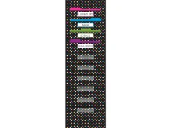 Chalkboard Brights File Folder Pocket Chart