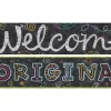 Chalk It Up! Double-Sided Welcome Banner