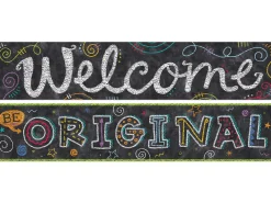 Chalk It Up! Double-Sided Welcome Banner