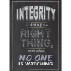 Chalk It Up! Integrity Poster