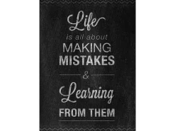 Chalk It Up! Learning from Mistakes Poster
