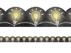 Chalk It Up! Light Bulb Scalloped Border