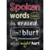 Chalk It Up! Spoken Words Can’t Be Erased Poster