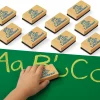 Chalk Lapboard Erasers - Set of 10