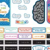 Change Your Words, Change Your Mindset! Bulletin Board Set