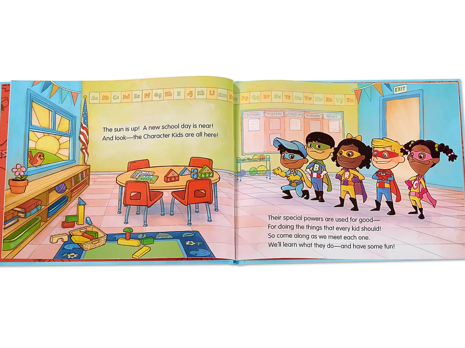 Character Kids Save the Day! Hardcover Book