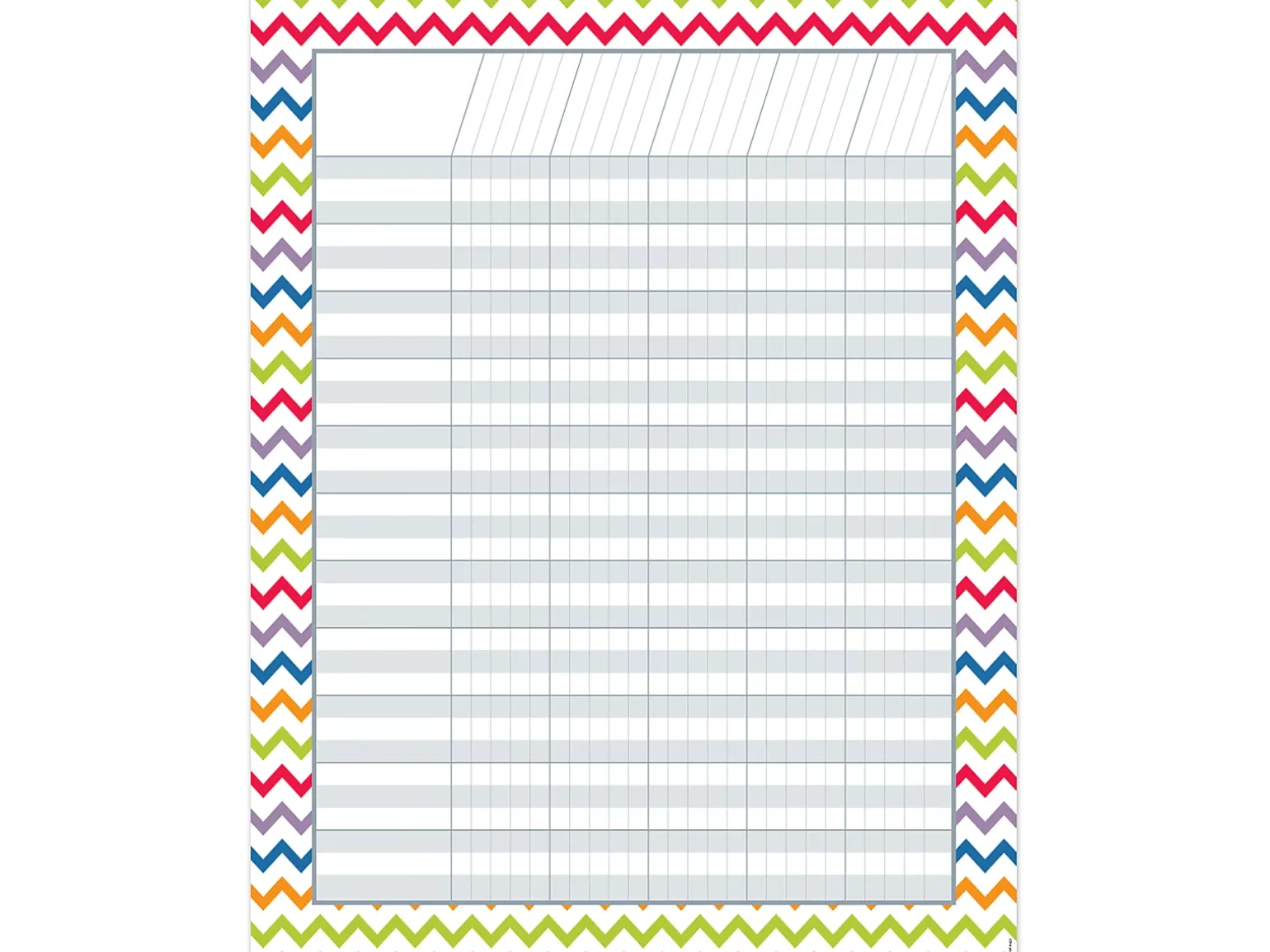 Chevron Incentive Chart
