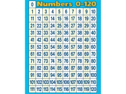 Chevron 0-120 Number Chart