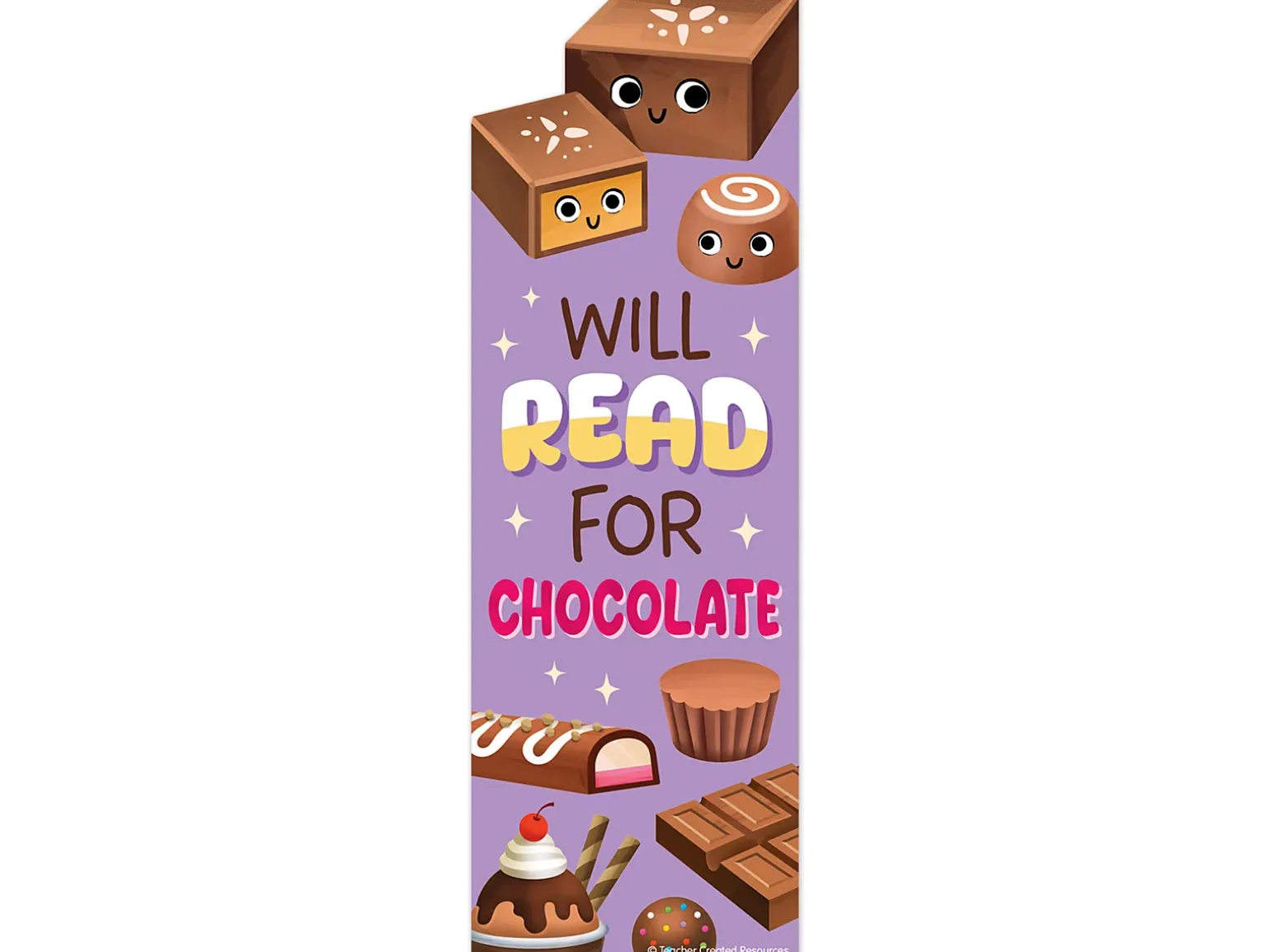 Chocolate-Scented Bookmarks
