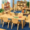 Classic Birch Big Bins See-Inside Storage Unit - 9 Cubby
