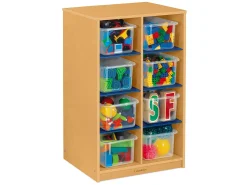 Classic Birch 8-Cubby Storage Unit