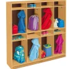 Classic Birch Individual Coat Lockers for 8