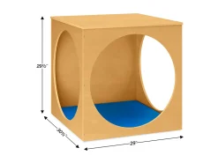Classic Birch Quiet Time Privacy Cube