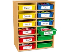 Classic Birch Space-Saver Storage Tray Center