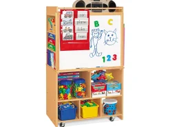 Classic Birch Store-It-All Teaching Center