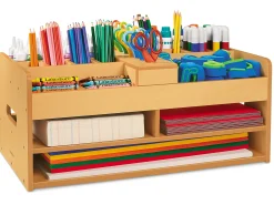 Classic Birch Tabletop Writing Center