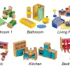Classic Dollhouse Furniture