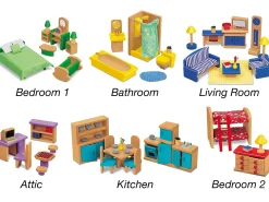 Classic Dollhouse Furniture