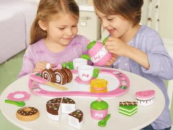 Classic Wooden Tea Set