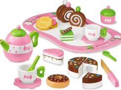 Classic Wooden Tea Set