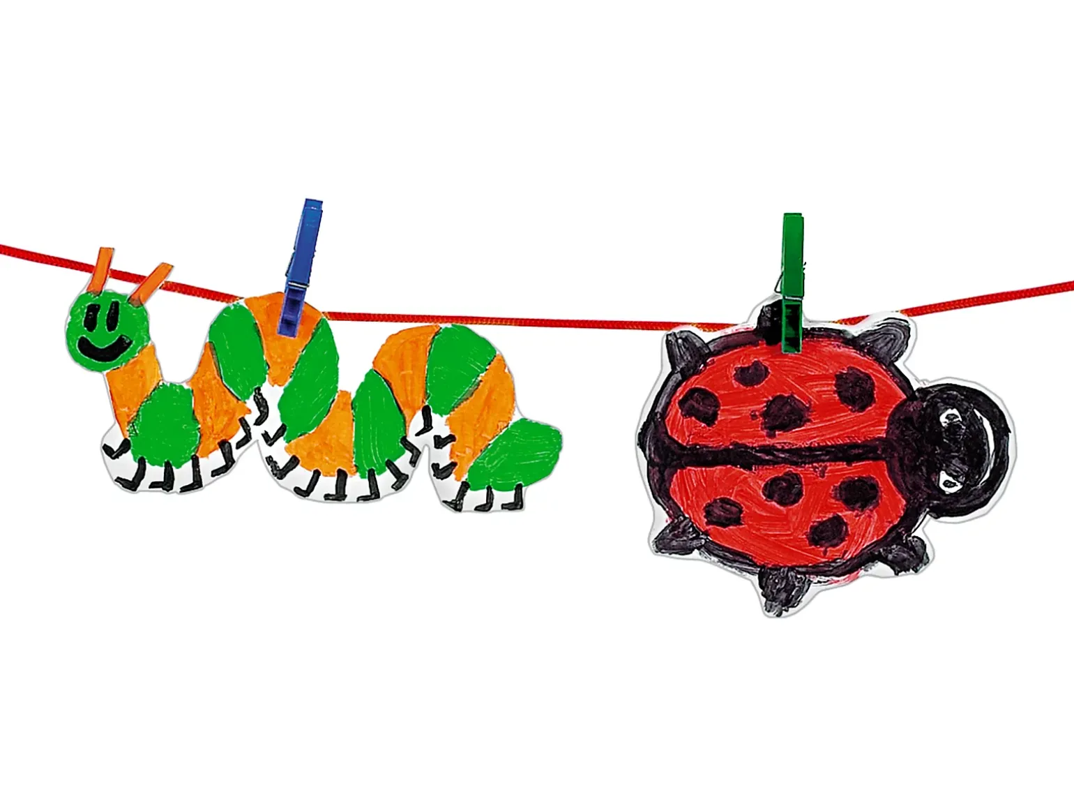 Classroom Art Display Clotheslines