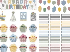Classroom Cottage Birthday Bulletin Board Set