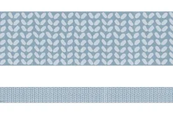 Classroom Cottage Blue Petal Border