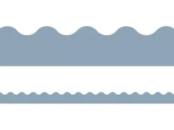 Classroom Cottage Blue Scalloped Border