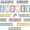 Classroom Cottage Choose Kindness Bulletin Board Set