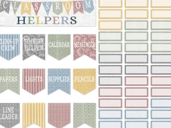 Classroom Cottage Classroom Jobs Bulletin Board Set