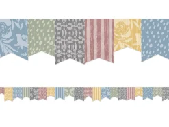 Classroom Cottage Pennants Border