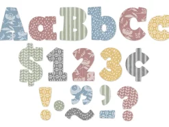 Classroom Cottage 4" Punch-Out Letters