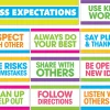 Classroom Expectations Bulletin Board Set