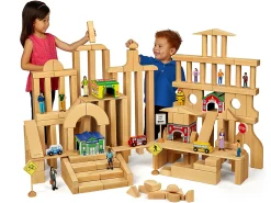 Classroom Hardwood Unit Blocks - Builder Set