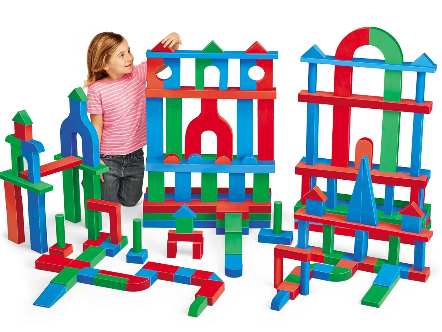 Classroom Soft Unit Blocks - Builder Set