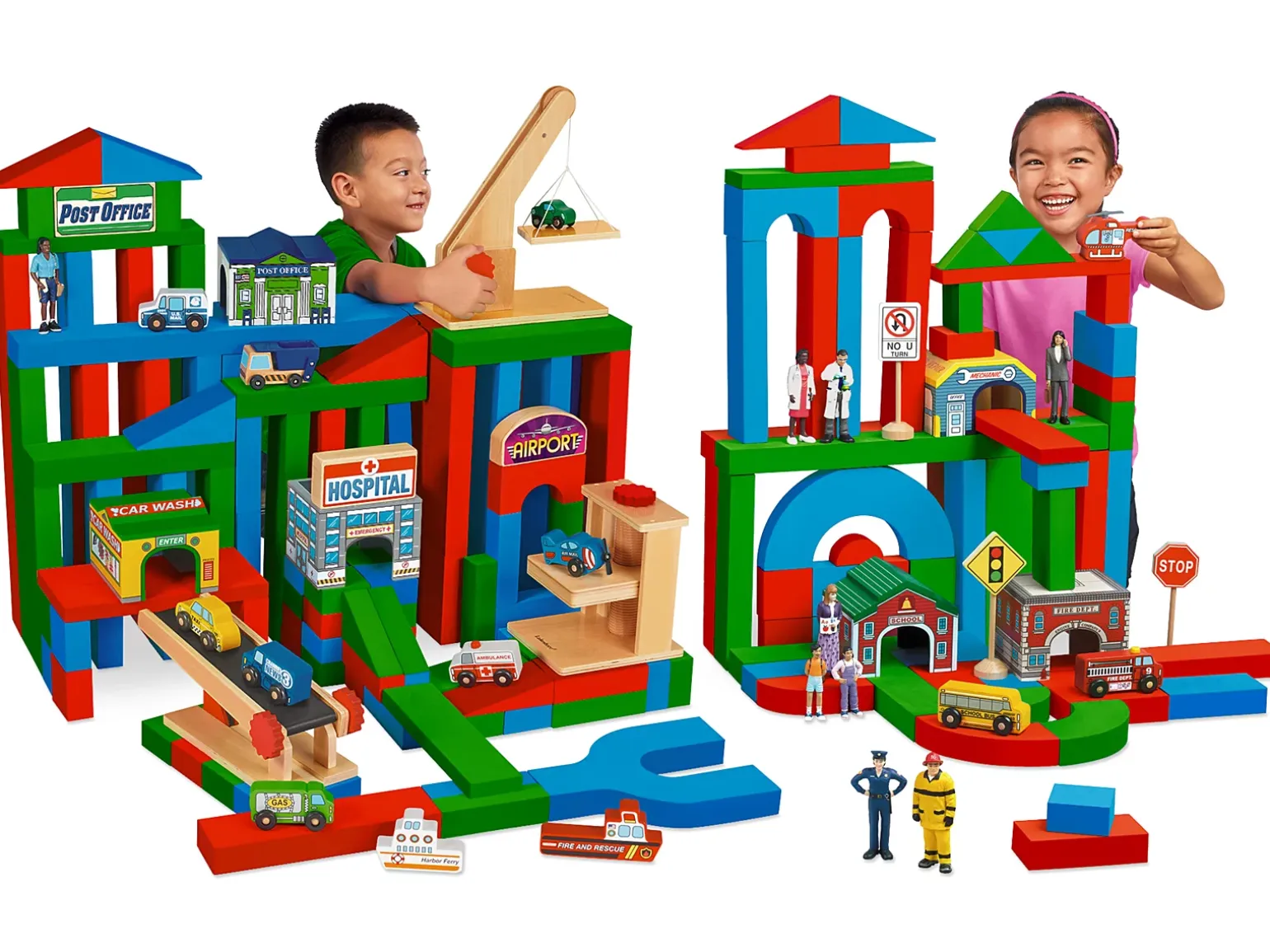 Classroom Soft Unit Blocks - Universal Set