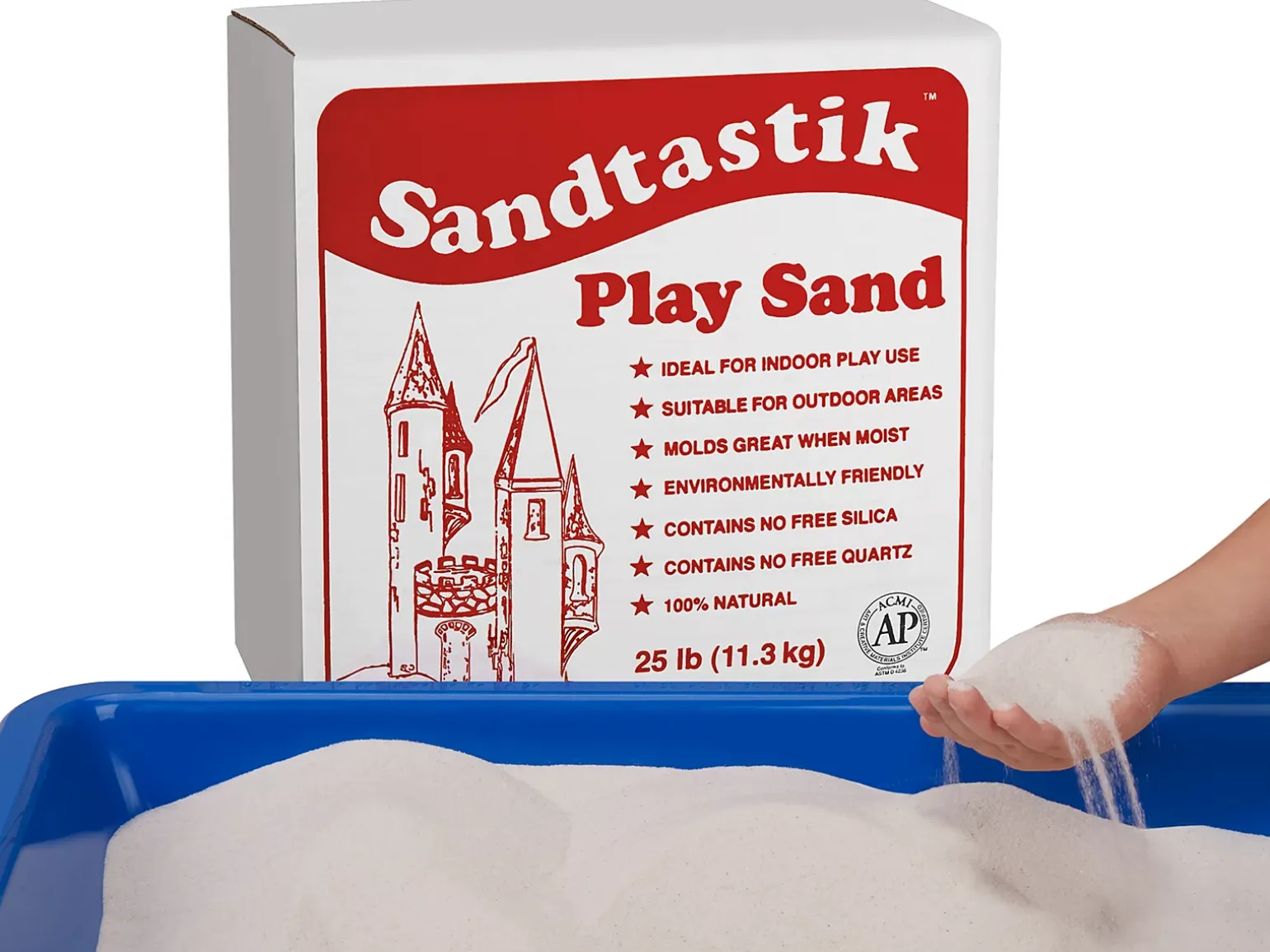 Clean Sand - 25-Lb. Box