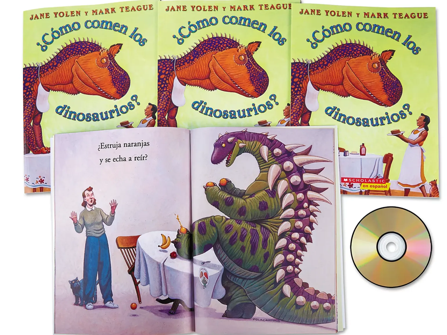 ¿Cómo comen los dinosaurios? Read-Along