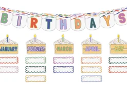 Color Crush Birthday Bulletin Board Set