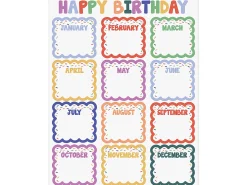 Color Crush Birthday Poster